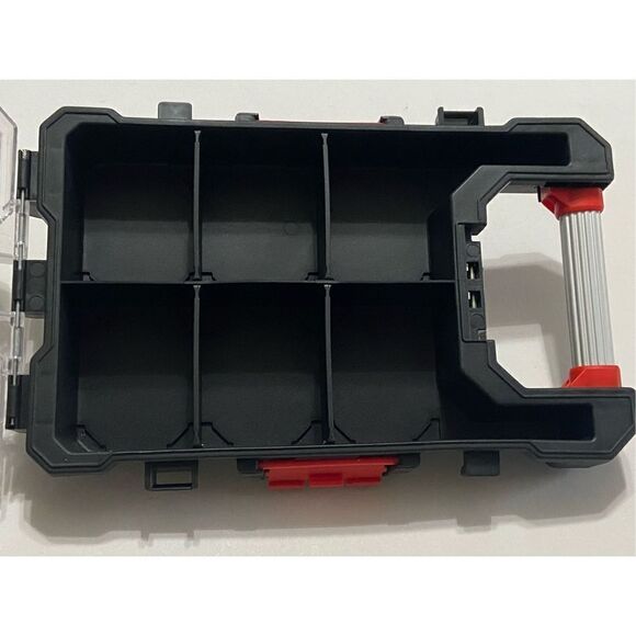 Ironton Portable Storage Case with 6 Compartments — 14 1/4in.W x 9in.D x 2 - Picture 7 of 9